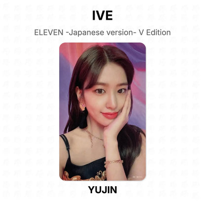 IVE ELEVEN -Japanese version- V Edition Official Photocard