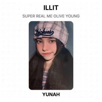 ILLIT SUPER REAL ME OLIVE YOUNG Official Photocard