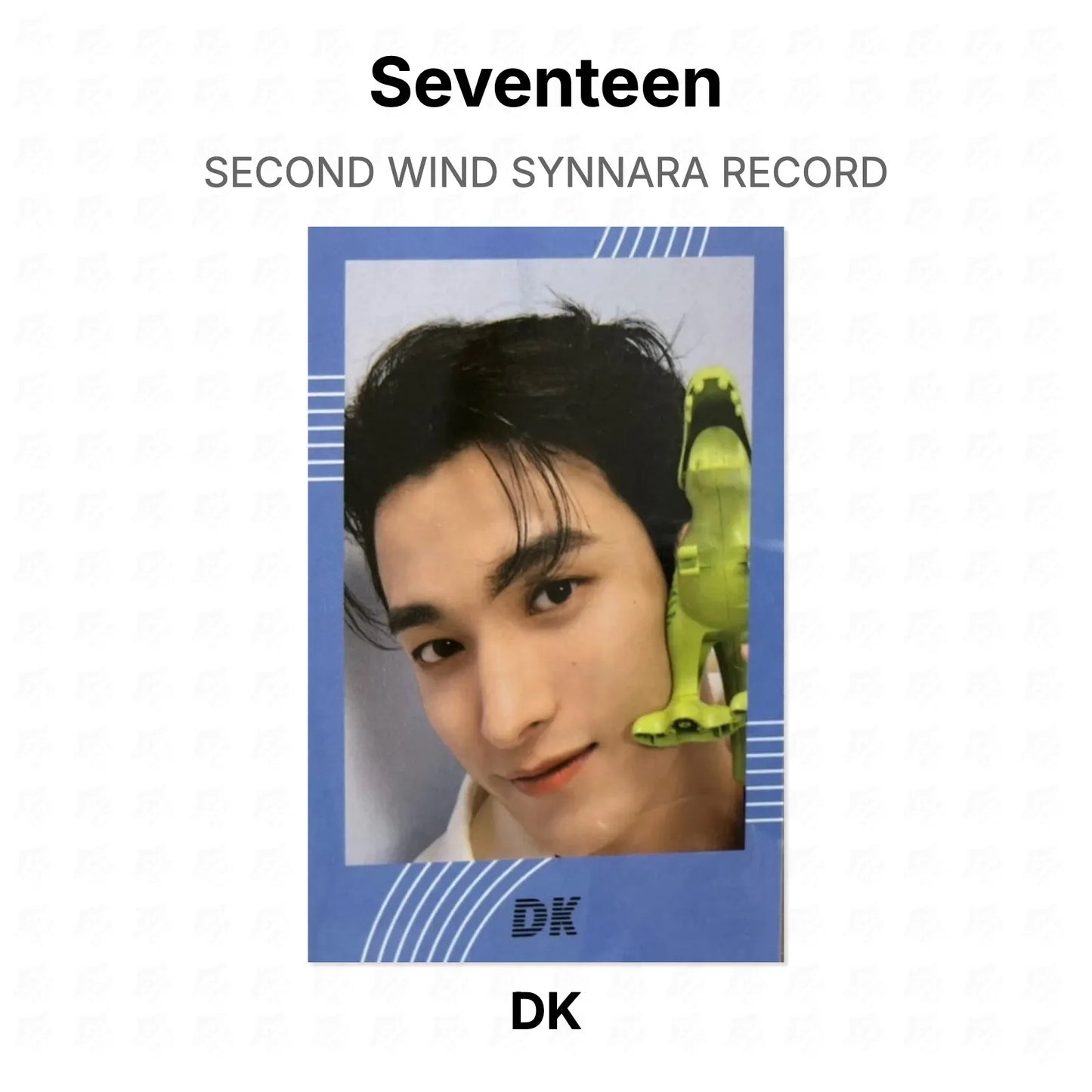 Seventeen SECOND WIND SYNNARA RECORD Official Photocard