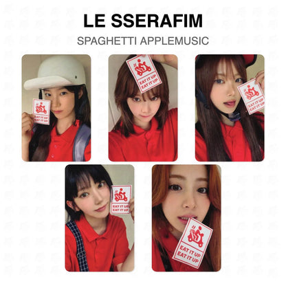 LE SSERAFIM SPAGHETTI APPLEMUSIC Official Photocard
