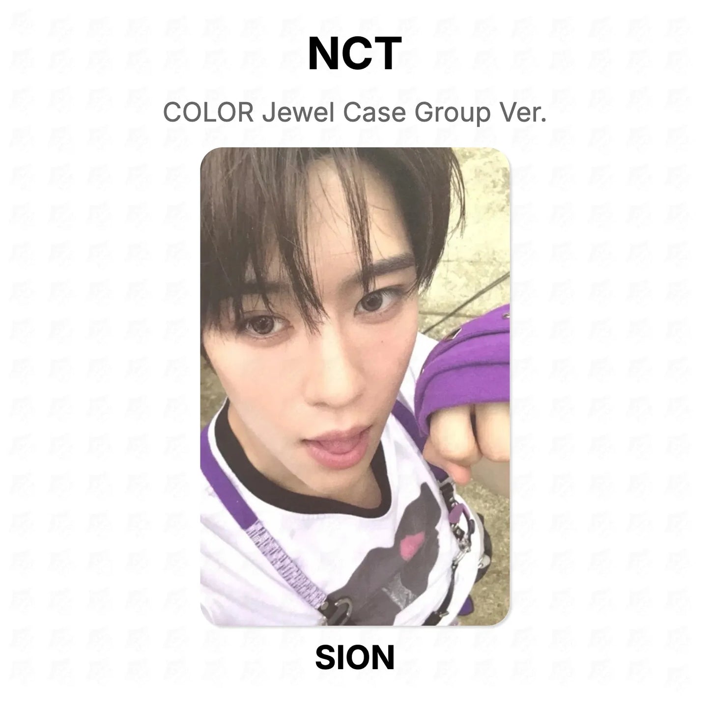 NCT COLOR Jewel Case Group Ver. Official Photocard