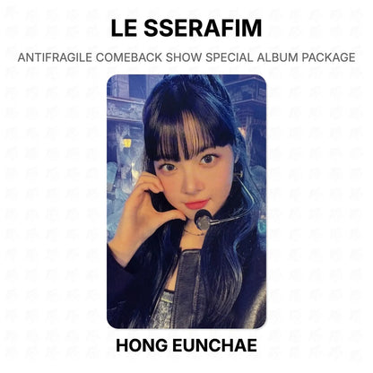 LE SSERAFIM ANTIFRAGILE COMEBACK SHOW SPECIAL ALBUM PACKAGE Official Photocard