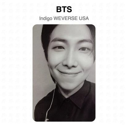 BTS Indigo WEVERSE USA Official Photocard