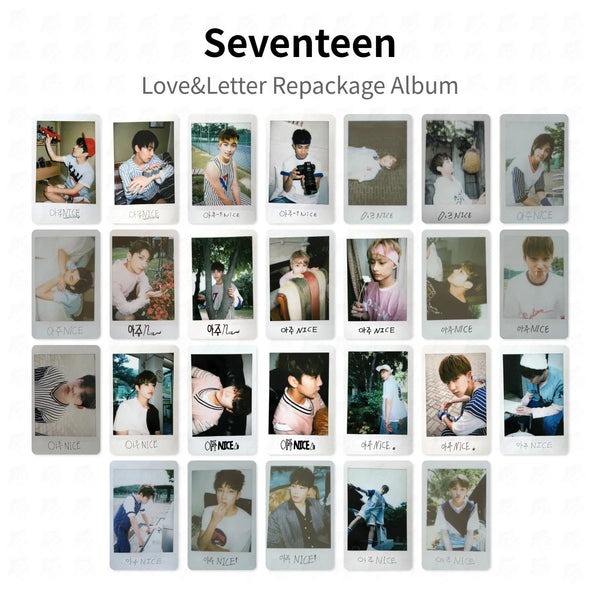 Seventeen Love&Letter Repackage Album Official Photocard