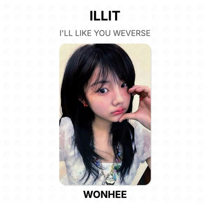 ILLIT I'LL LIKE YOU WEVERSE Official Photocard