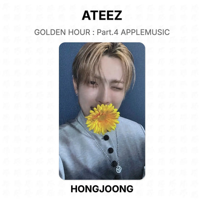ATEEZ GOLDEN HOUR : Part.4 APPLEMUSIC Official Photocard