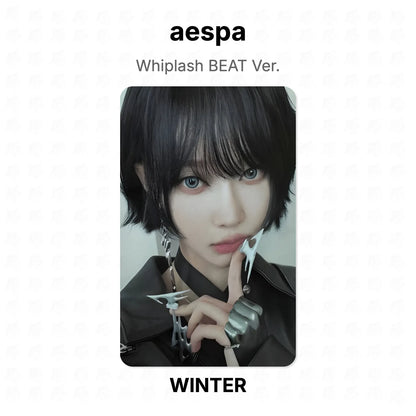 aespa Whiplash BEAT Ver. Official Photocard