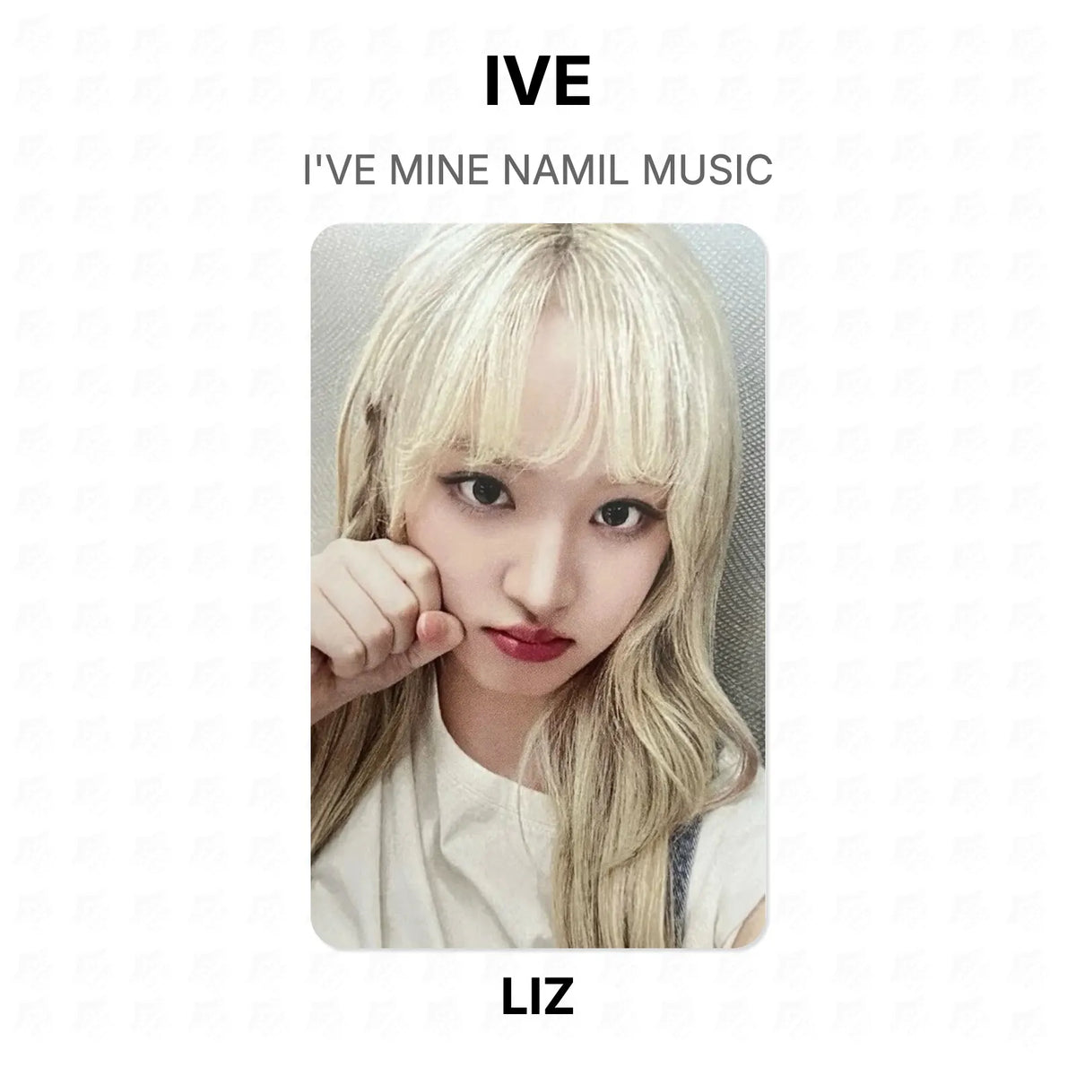 IVE I'VE MINE NAMIL MUSIC Official Photocard