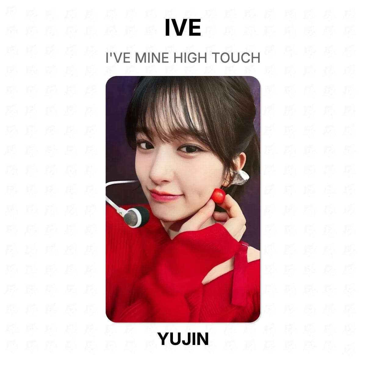 IVE I'VE MINE HIGH TOUCH Official Photocard