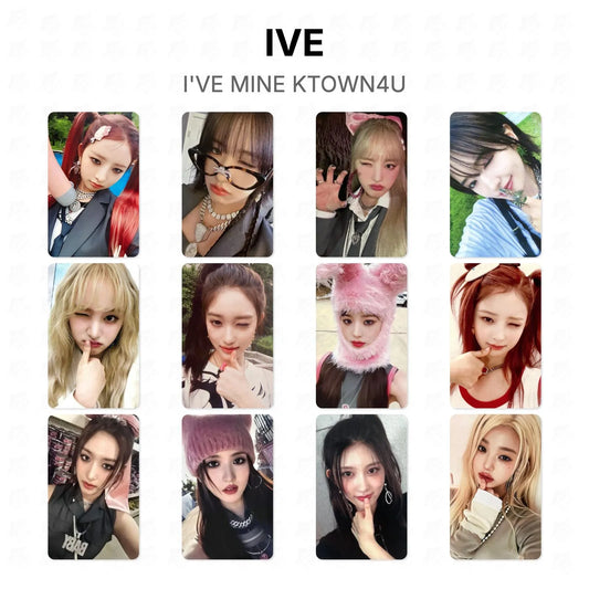 IVE I'VE MINE KTOWN4U Official Photocard