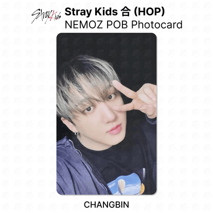 Stray Kids CHANGBIN Official Photocard - 合 HOP NEMOZ KPOP Collectible | KPOP SeoulCity