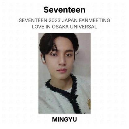 Seventeen 2023 JAPAN FANMEETING LOVE IN OSAKA UNIVERSAL Official Photocard