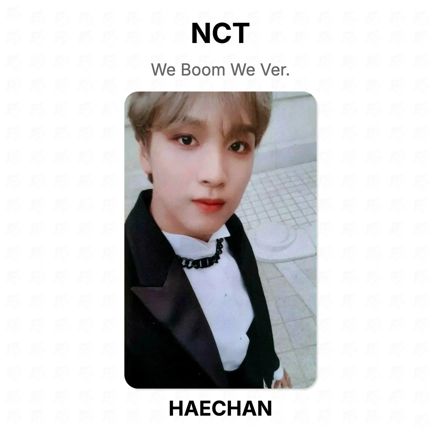 NCT We Boom We Ver. Official Photocard