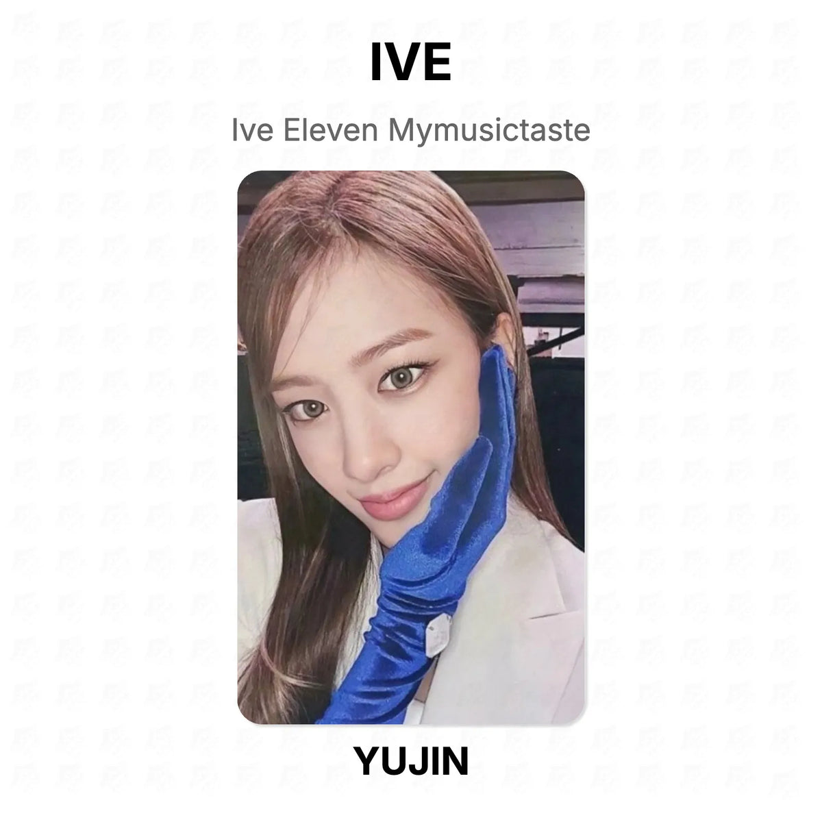 IVE Eleven Mymusictaste Official Photocard