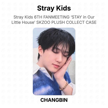Stray Kids 6TH FANMEETING ‘STAY in Our Little House’ SKZOO PLUSH COLLECT CASE Official Photocard