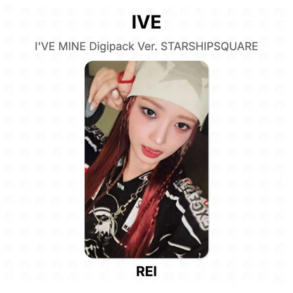 IVE I'VE MINE Digipack Ver. STARSHIPSQUARE Official Photocard