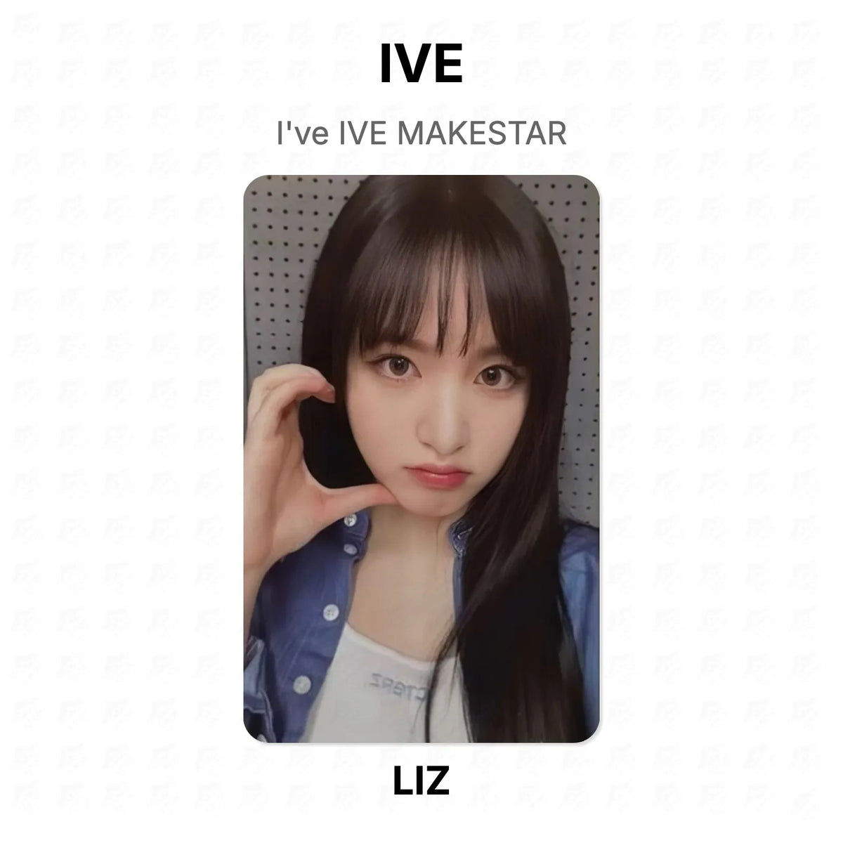 IVE I've IVE MAKESTAR Official Photocard