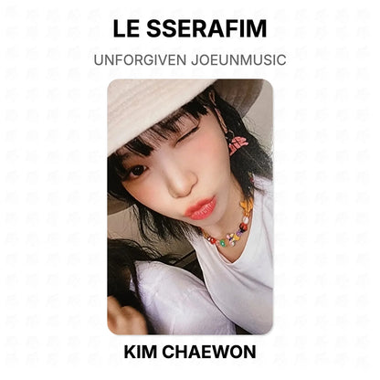 LE SSERAFIM UNFORGIVEN JOEUNMUSIC Official Photocard