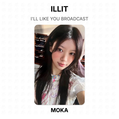 ILLIT I'LL LIKE YOU BROADCAST Official Photocard