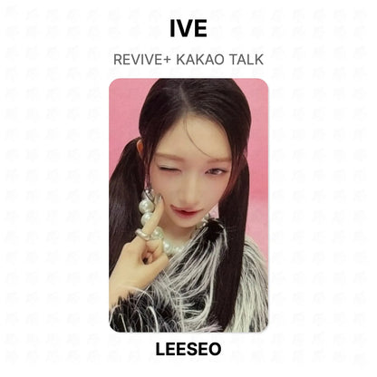 IVE REVIVE+ KAKAO TALK Official Photocard