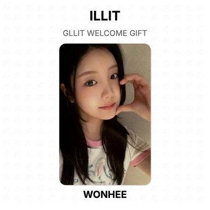 ILLIT GLLIT WELCOME GIFT Official Photocard