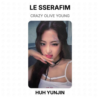 LE SSERAFIM CRAZY OLIVE YOUNG Official Photocard