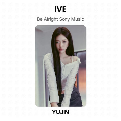 IVE Be Alright Sony Music Official Photocard