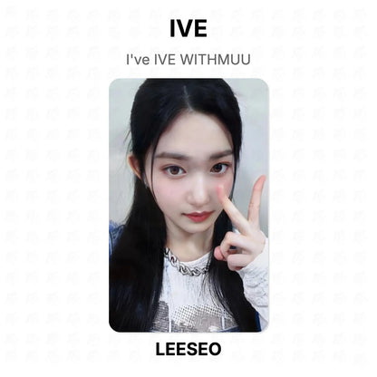 IVE I've IVE WITHMUU Official Photocard