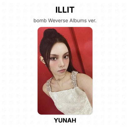 ILLIT bomb Weverse Albums ver. Official Photocard