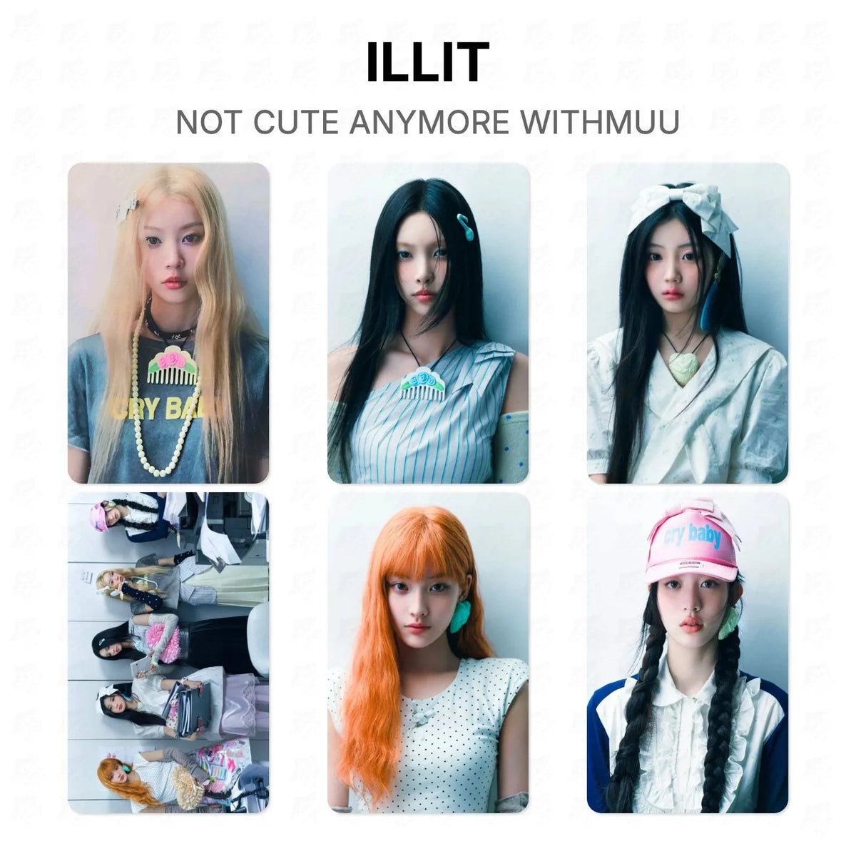 ILLIT NOT CUTE ANYMORE WITHMUU Official Photocard