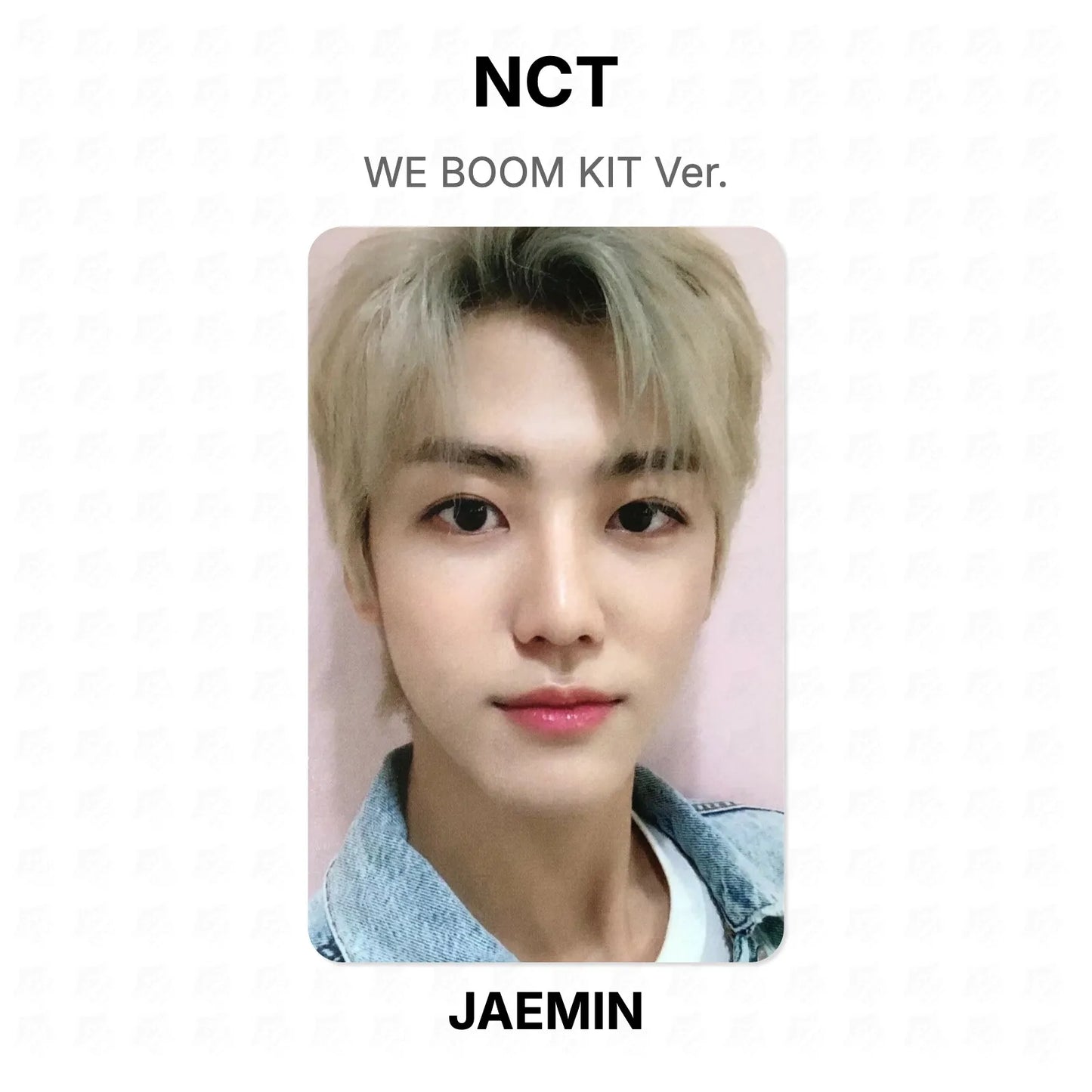 NCT WE BOOM KIT Ver. Official Photocard
