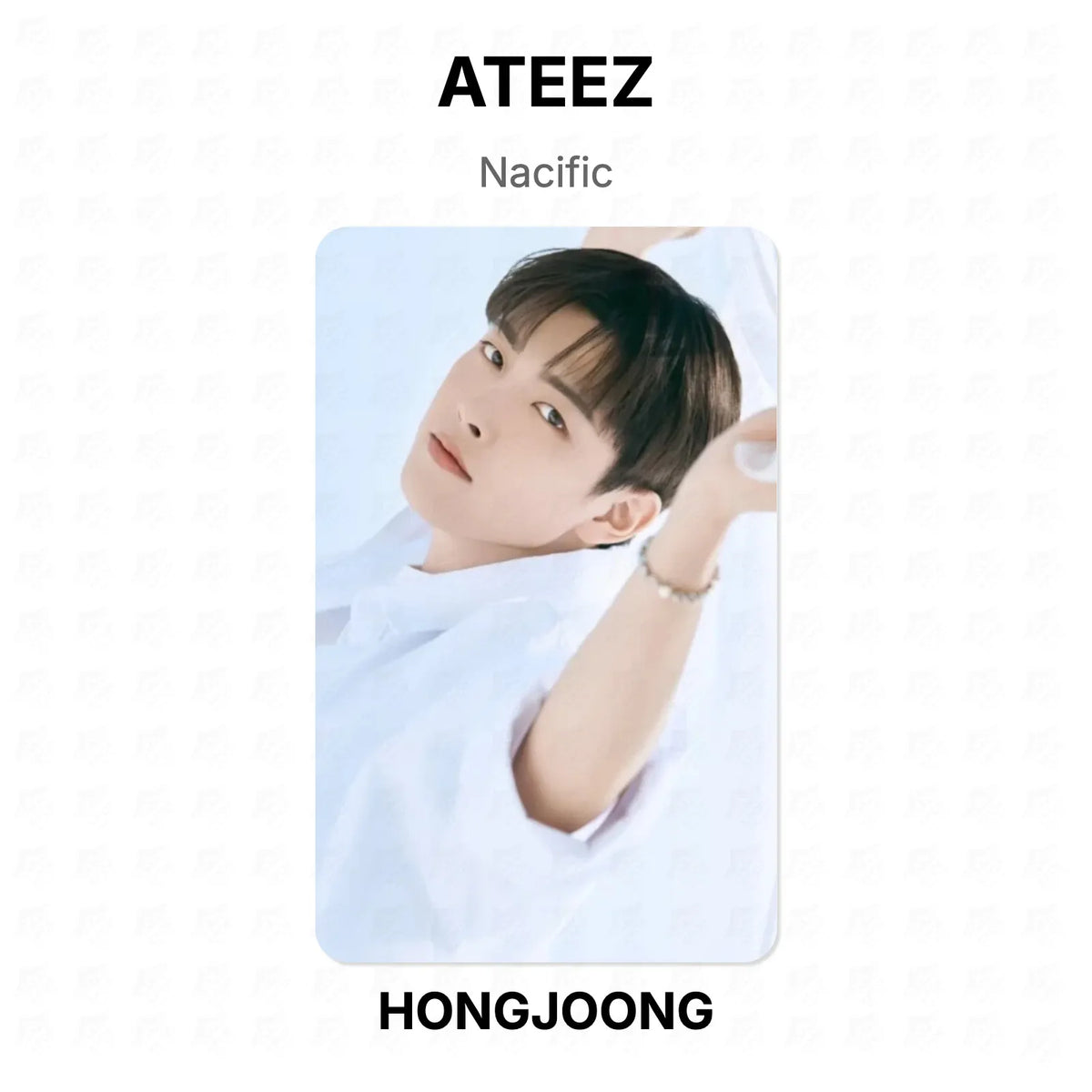 ATEEZ Nacific Official Photocard