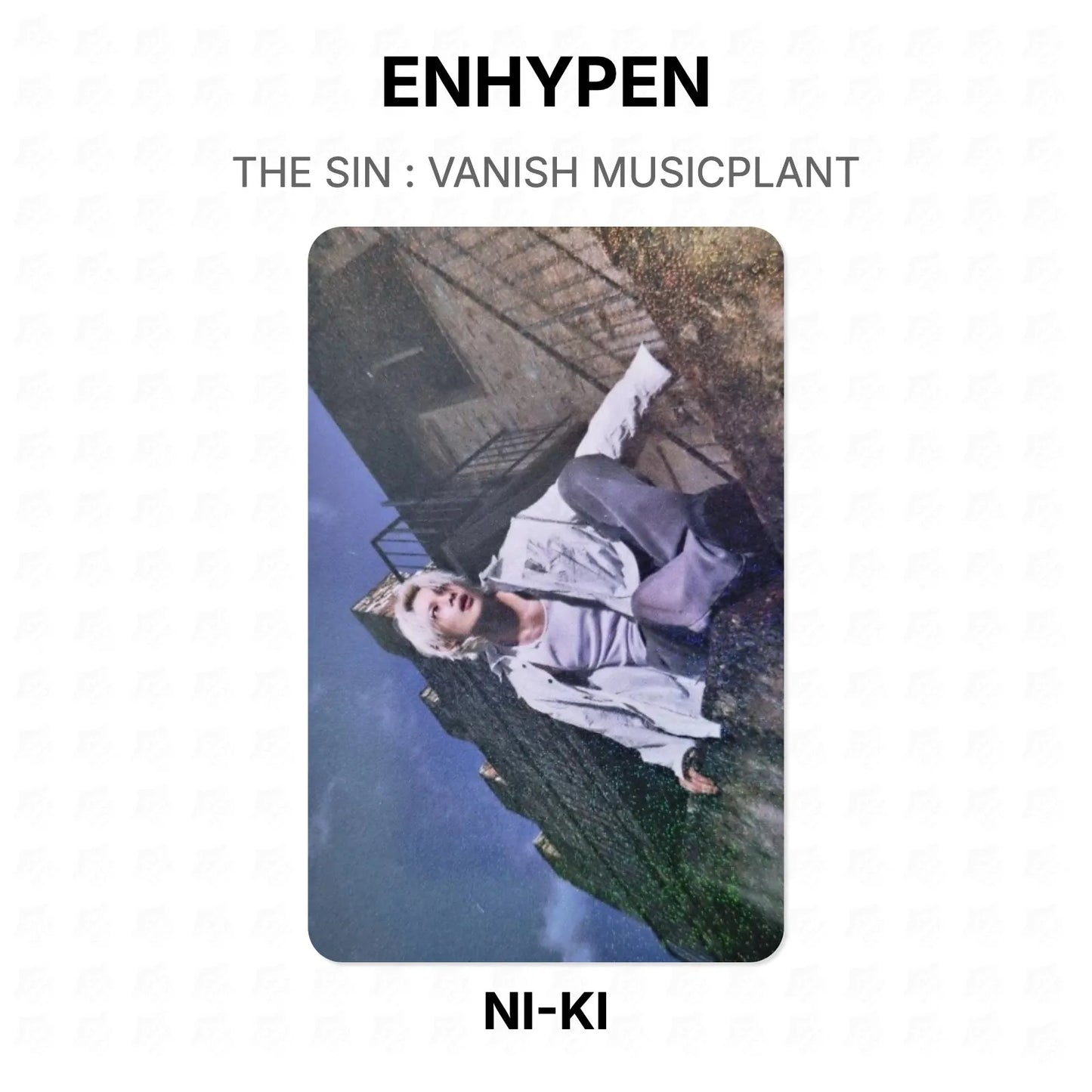 ENHYPEN THE SIN : VANISH MUSICPLANT Official Photocard