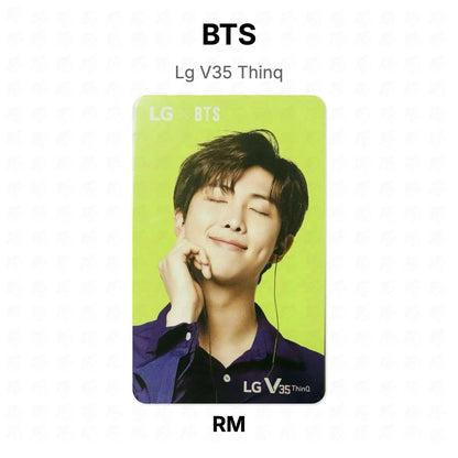BTS Lg V35 Thinq photocard oficial