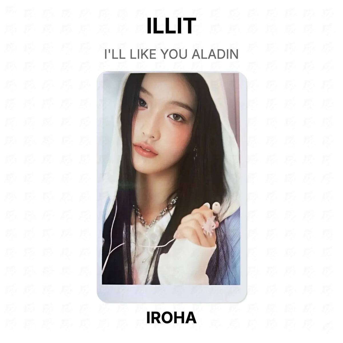 ILLIT I'LL LIKE YOU ALADIN Official Photocard