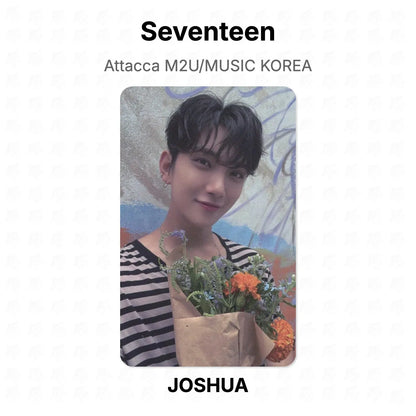 Seventeen Attacca M2U/MUSIC KOREA Official Photocard