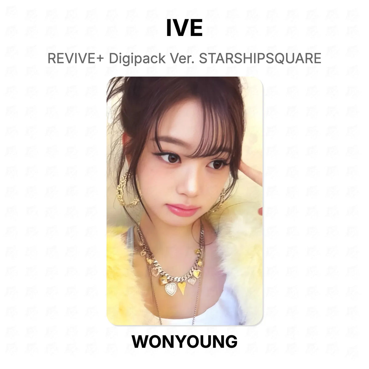IVE REVIVE+ Digipack Ver. STARSHIPSQUARE Official Photocard