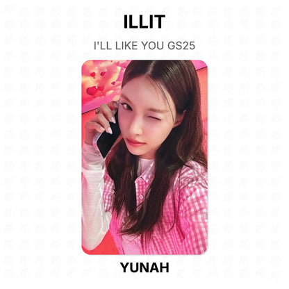 ILLIT I'LL LIKE YOU GS25 Official Photocard
