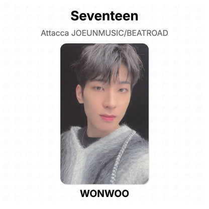 Seventeen Attacca JOEUNMUSIC/BEATROAD Official Photocard