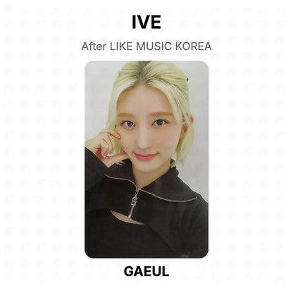 IVE After LIKE MUSIC KOREA Official Photocard