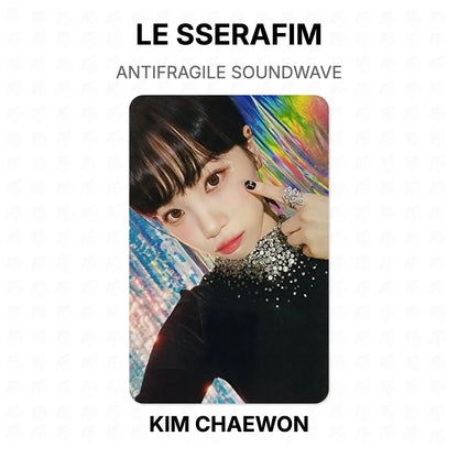 LE SSERAFIM ANTIFRAGILE SOUNDWAVE Official Photocard
