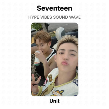 Seventeen HYPE VIBES SOUND WAVE Official Photocard