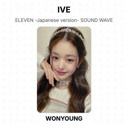 IVE ELEVEN -Japanese version- SOUND WAVE Official Photocard