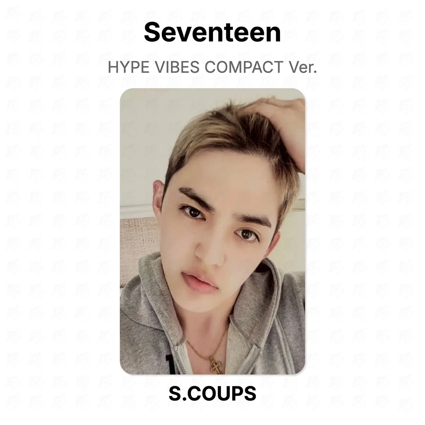 Seventeen HYPE VIBES COMPACT Ver. Official Photocard