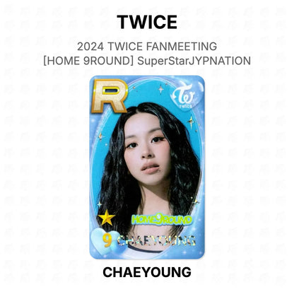 TWICE 2024 TWICE FANMEETING [HOME 9ROUND] SuperStarJYPNATION Official Photocard