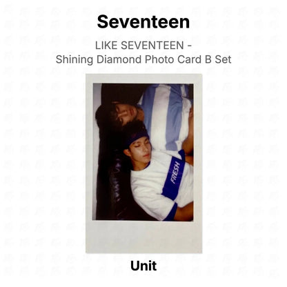 Seventeen LIKE SEVENTEEN - Shining Diamond Photo Card B Set Official Photocard