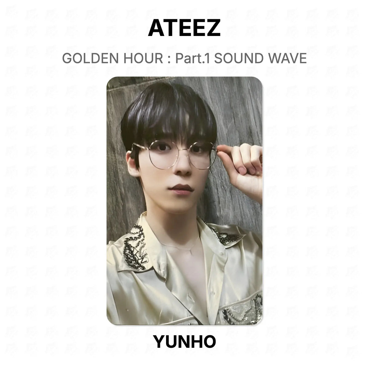 ATEEZ GOLDEN HOUR : Part.1 SOUND WAVE Official Photocard