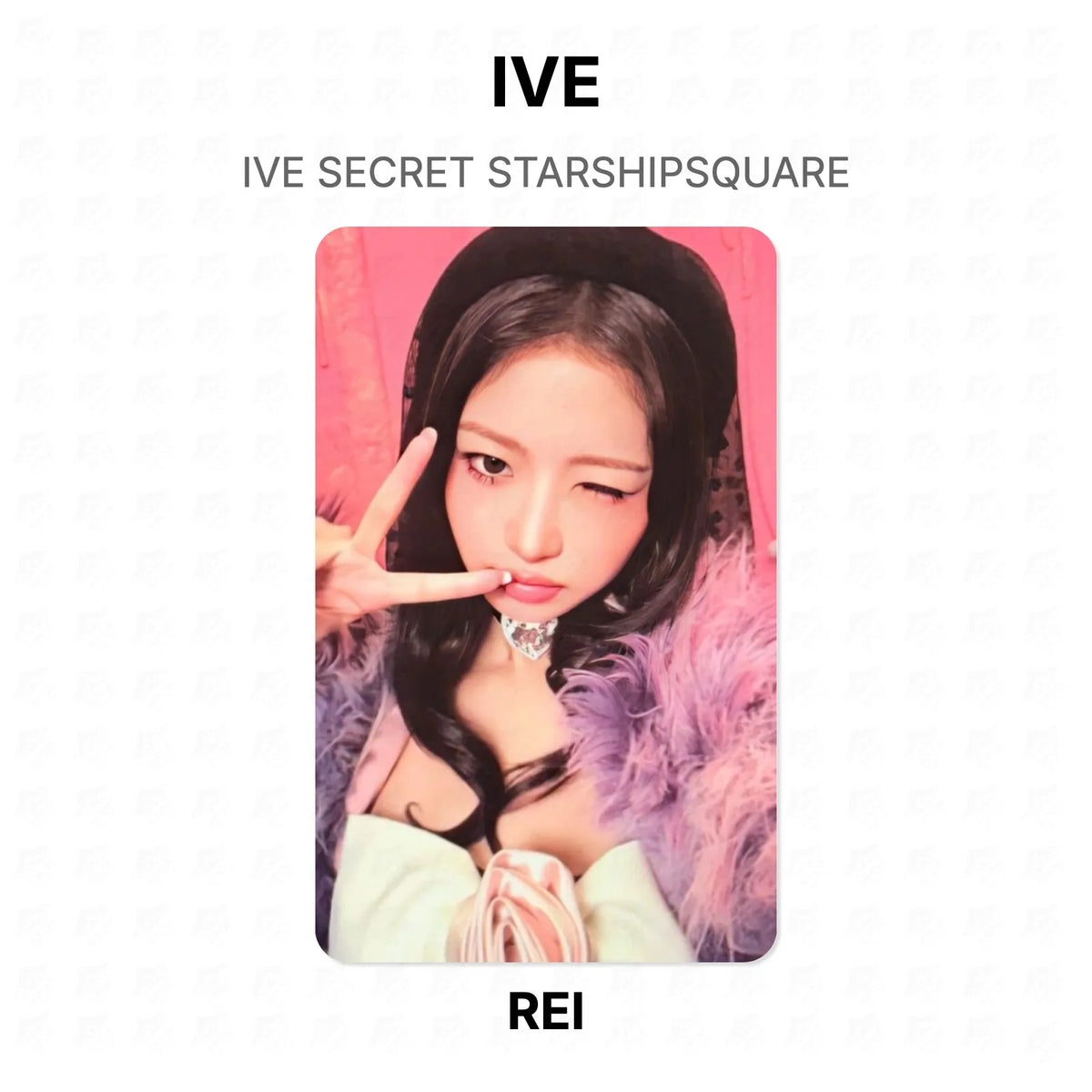 IVE SECRET STARSHIPSQUARE Official Photocard