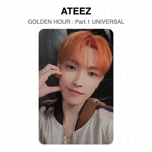 ATEEZ GOLDEN HOUR : Part.1 UNIVERSAL Official Photocard