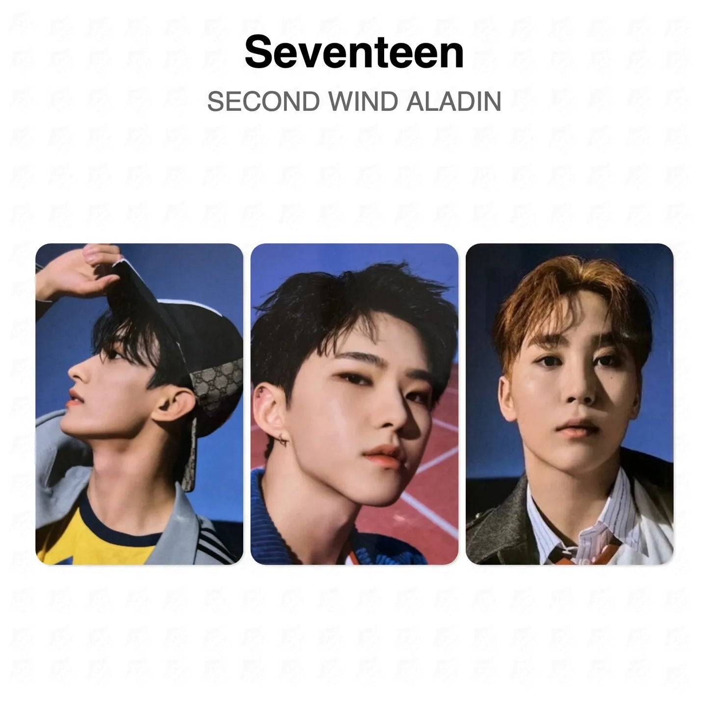 Seventeen SECOND WIND ALADIN Official Photocard